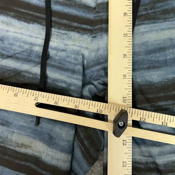 Lululemon Shorts Mens 32 Blue Black Board Drawstring Swim Trunks Current State - Picture 4 of 7